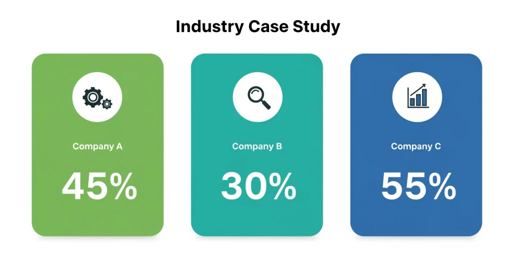 Cross-industry AI copywriting case study results showing conversion and engagement improvements for HubSpot Zapier and Coca-Cola