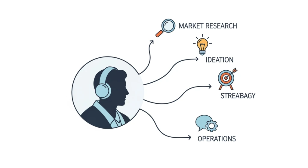 Customer persona research framework for small business marketing audience understanding